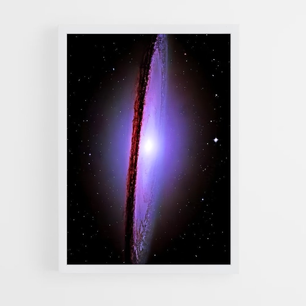 Poster magnifique galaxie Sombrero (vue 3)